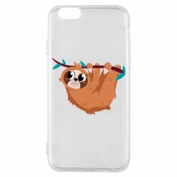 Чехол для iPhone 6/6S Cute sloth - PrintSalon