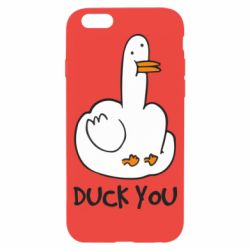Чехол для iPhone 6/6S Duck you