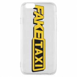 Чехол для iPhone 6/6S Fake taxi logo 2 - PrintSalon