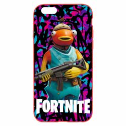 Чехол для iPhone 6/6S Fishstick With A Gun - PrintSalon