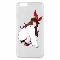 Чехол для iPhone 6/6S Genshin Impact Amber - PrintSalon