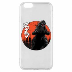 Чохол для iPhone 6/6S Годзила Арт - PrintSalon