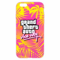 Чехол для iPhone 6/6S GTA city - PrintSalon