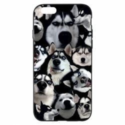 Чохол для iPhone 6/6S Husky Emotions - PrintSalon