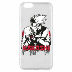 Чехол для iPhone 6/6S Kakashi - PrintSalon