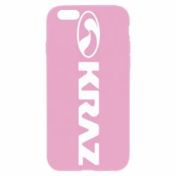 Чехол для iPhone 6/6S КРаЗ логотип - PrintSalon