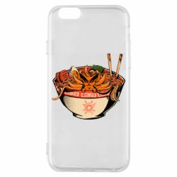 Чехол для iPhone 6/6S Kurama in ramen - PrintSalon
