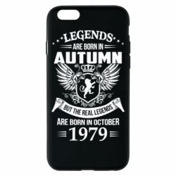 Чехол для iPhone 6/6S Легенды рождаются. Ваш месяц год рождения (англ.) - PrintSalon