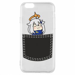Чехол для iPhone 6/6S Pocket Paimon - PrintSalon