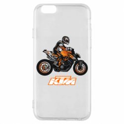 Чехол для iPhone 6/6S Sport Bike Art - PrintSalon