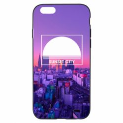 Чохол для iPhone 6/6S Sunset city - PrintSalon