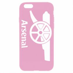 Чехол для iPhone 6/6S Arsenal simple logo - PrintSalon
