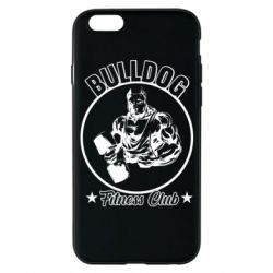 Чехол для iPhone 6/6S Bulldog Fitness Club - PrintSalon