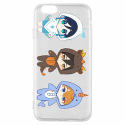 Чохол для iPhone 6/6S Чжун, Венті і Тортик - PrintSalon