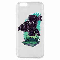 Чехол для iPhone 6/6S Cute Black panther - PrintSalon