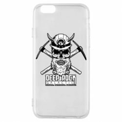 Чехол для iPhone 6/6S Deep Rock Galactic skull - PrintSalon
