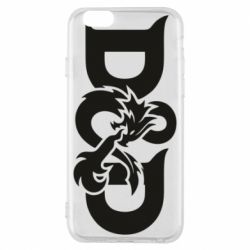 Чехол для iPhone 6/6S Dungeons s Dragons logo - PrintSalon