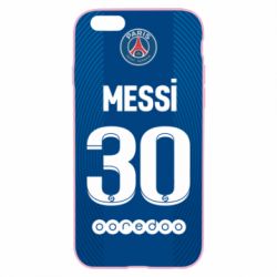Чехол для iPhone 6/6S Форма Месси ПСЖ - PrintSalon
