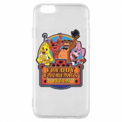 Чехол для iPhone 6/6S Freddy Pizza - PrintSalon