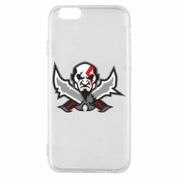 Чехол для iPhone 6/6S God of war Kratos vector - PrintSalon