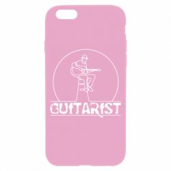 Чехол для iPhone 6/6S Guitar player. - PrintSalon