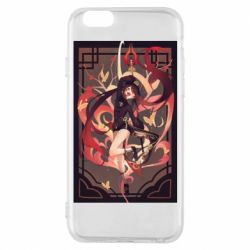 Чохол для iPhone 6/6S Ху Тао з Хомою - PrintSalon