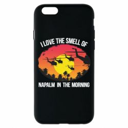 Чехол для iPhone 6/6S I love the smell napalm, in the morning - PrintSalon