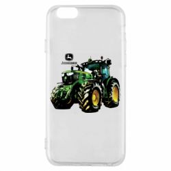 Чохол для iPhone 6/6S John Deere Tractor and logo - PrintSalon