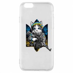 Чохол для iPhone 6/6S Кіт військовий