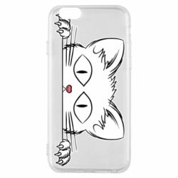 Чехол для iPhone 6/6S Котейка - PrintSalon