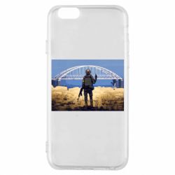 Чехол для iPhone 6/6S Марка с Крымским мостом - PrintSalon