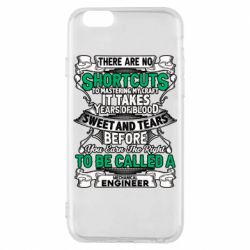 Чехол для iPhone 6/6S Mechanical Engineer - PrintSalon