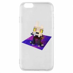 Чехол для iPhone 6/6S Minecraft King - PrintSalon