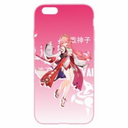 Чохол для iPhone 6/6S Mischievous Yae Miko - PrintSalon