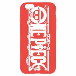 Чехол для iPhone 6/6S One Piece Logo Anchor - PrintSalon