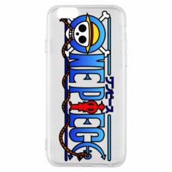 Чехол для iPhone 6/6S One Piece Logo Skull - PrintSalon