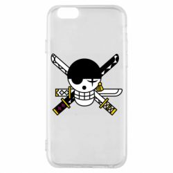 Чехол для iPhone 6/6S One Piece Zoro logo - PrintSalon