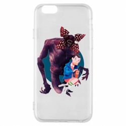 Чехол для iPhone 6/6S ОСД Одиннадцать и Демогоргон - PrintSalon