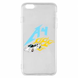 Чехол для iPhone 6 Plus/6S Plus A4 Lamba And Fire - PrintSalon