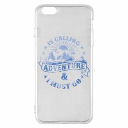 Чехол для iPhone 6 Plus/6S Plus Adventure is calling - PrintSalon