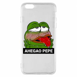 Чехол для iPhone 6 Plus/6S Plus Аhegao PePe