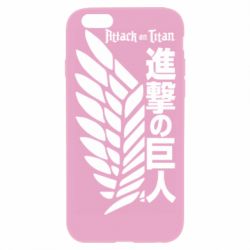 Чехол для iPhone 6 Plus/6S Plus Атака титанов. - PrintSalon
