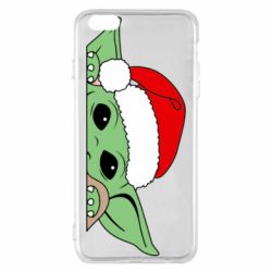 Чехол для iPhone 6 Plus/6S Plus Baby Yoda Santa