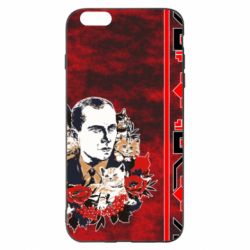 Чохол для iPhone 6 Plus/6S Plus Батько наш Бандера Мяу! - PrintSalon