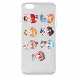 Чехол для iPhone 6 Plus/6S Plus BTS cute boys - PrintSalon