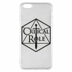 Чехол для iPhone 6 Plus/6S Plus Critical Role - PrintSalon