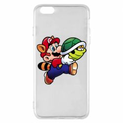Чехол для iPhone 6 Plus/6S Plus Cute Mario with turtle - PrintSalon