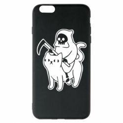 Чохол для iPhone 6 Plus/6S Plus Death and cat - PrintSalon
