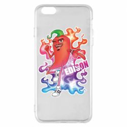 Чехол для iPhone 6 Plus/6S Plus Эдисон - PrintSalon