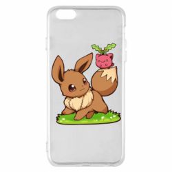Чехол для iPhone 6 Plus/6S Plus Eevee with Hoppip